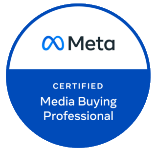 Meta Certified Media Buying Professional badge