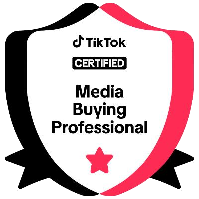 TikTok Certified Media Buying Professional badge